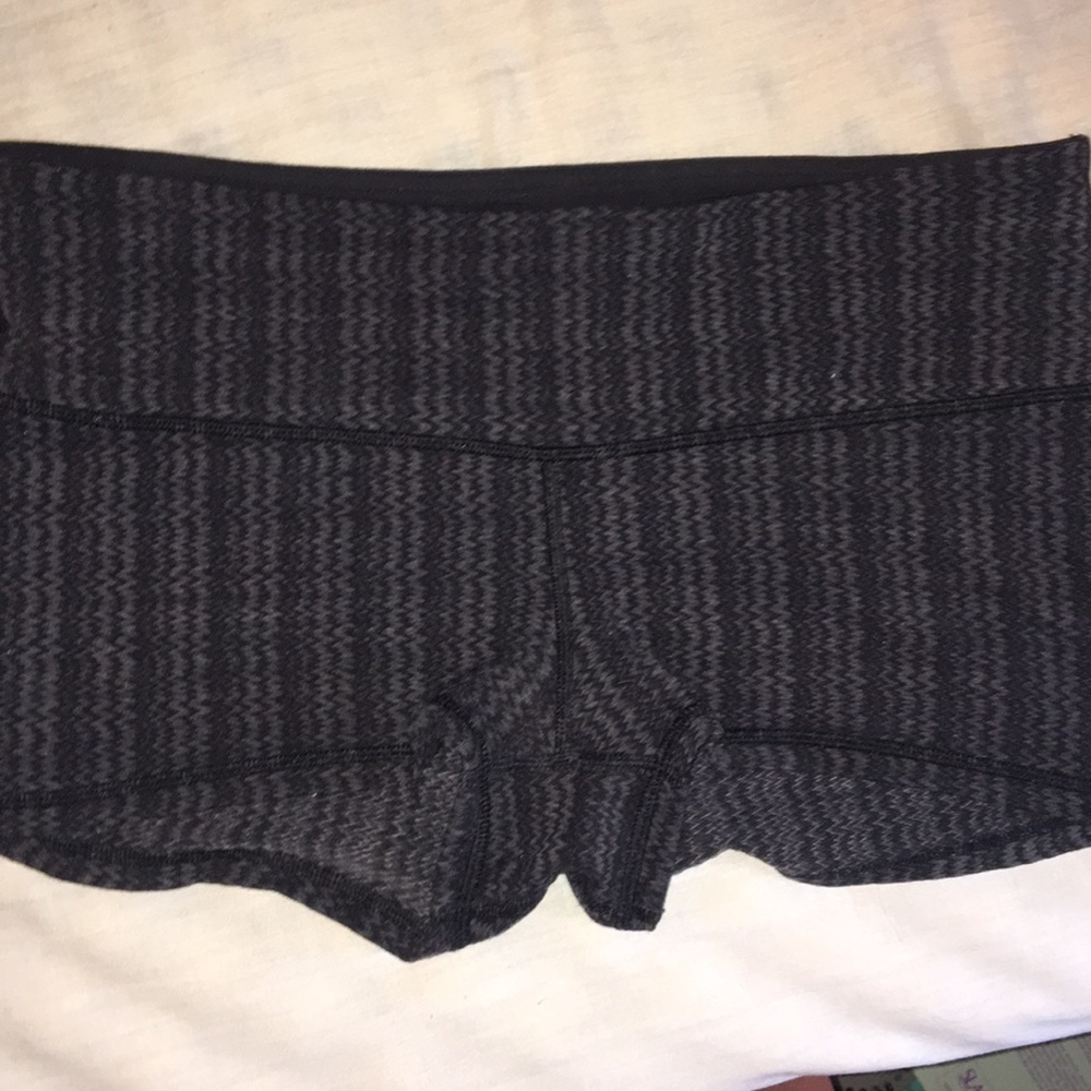 LuluLemon in movement shorts